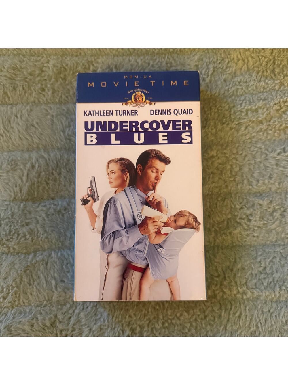 Undercover Blues (1993) VHS – Kathleen Turner & Dennis Quaid – Tested